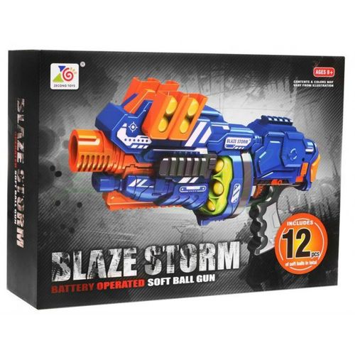 Blaze Storm dječji bacač granata + 12 loptica slika 4