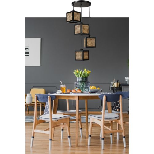 Kumsal 8701-4 Rattan
Black Chandelier slika 1