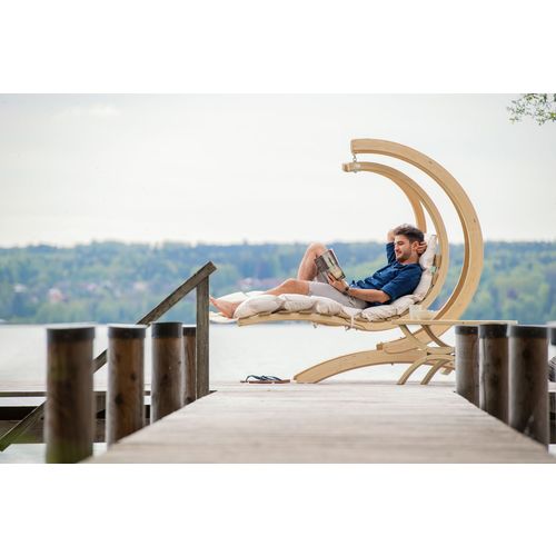 Amazonas Swing Lounger Creme slika 7