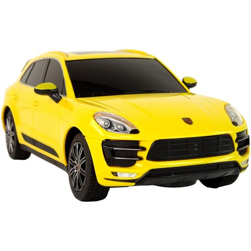 Rastar Porsche Macan Turbo 1:24 žuti slika 4