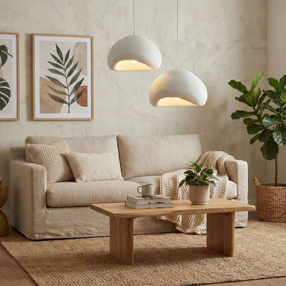 Luster LOVAL 50-50-T-LUNA - bijela boja slika 1