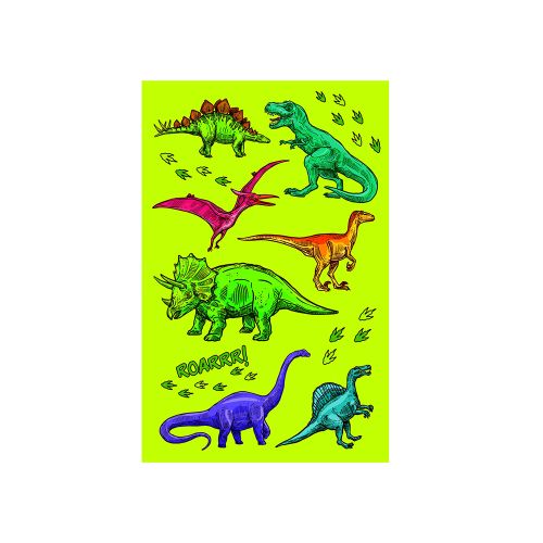 HERLITZ Naljepnice 3 lista Dinosauri slika 1