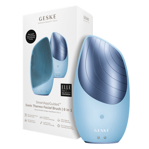 Sonic Thermo Facial Brush GESKE | 6 in 1 , aquamarine slika 1