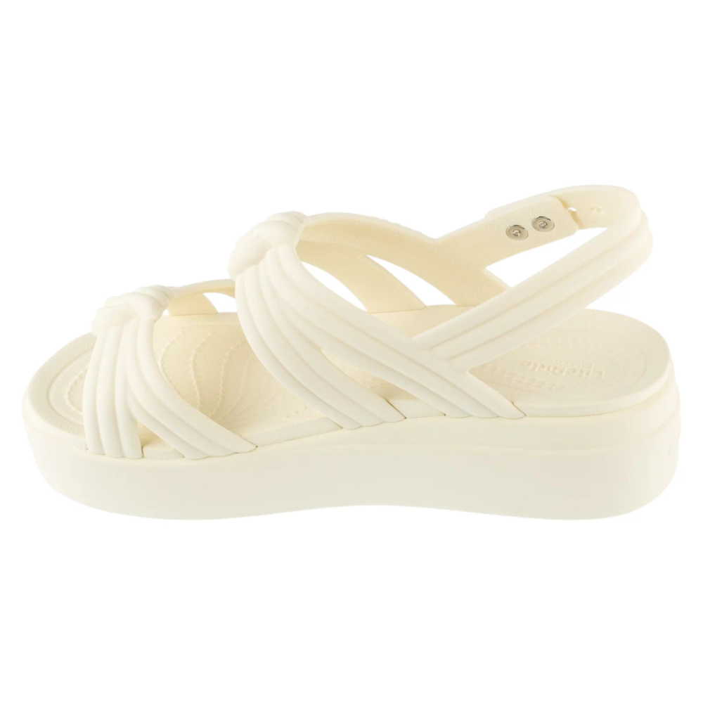 Crocs brooklyn knot low wedge sandal 212864-105 slika 2