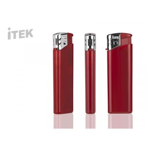 FLAME,elektronski plastični upaljač,crveni