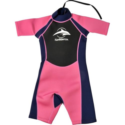 Konfidence neoprensko odijelo Shortie Wetsuit roza 3-4 godina slika 1