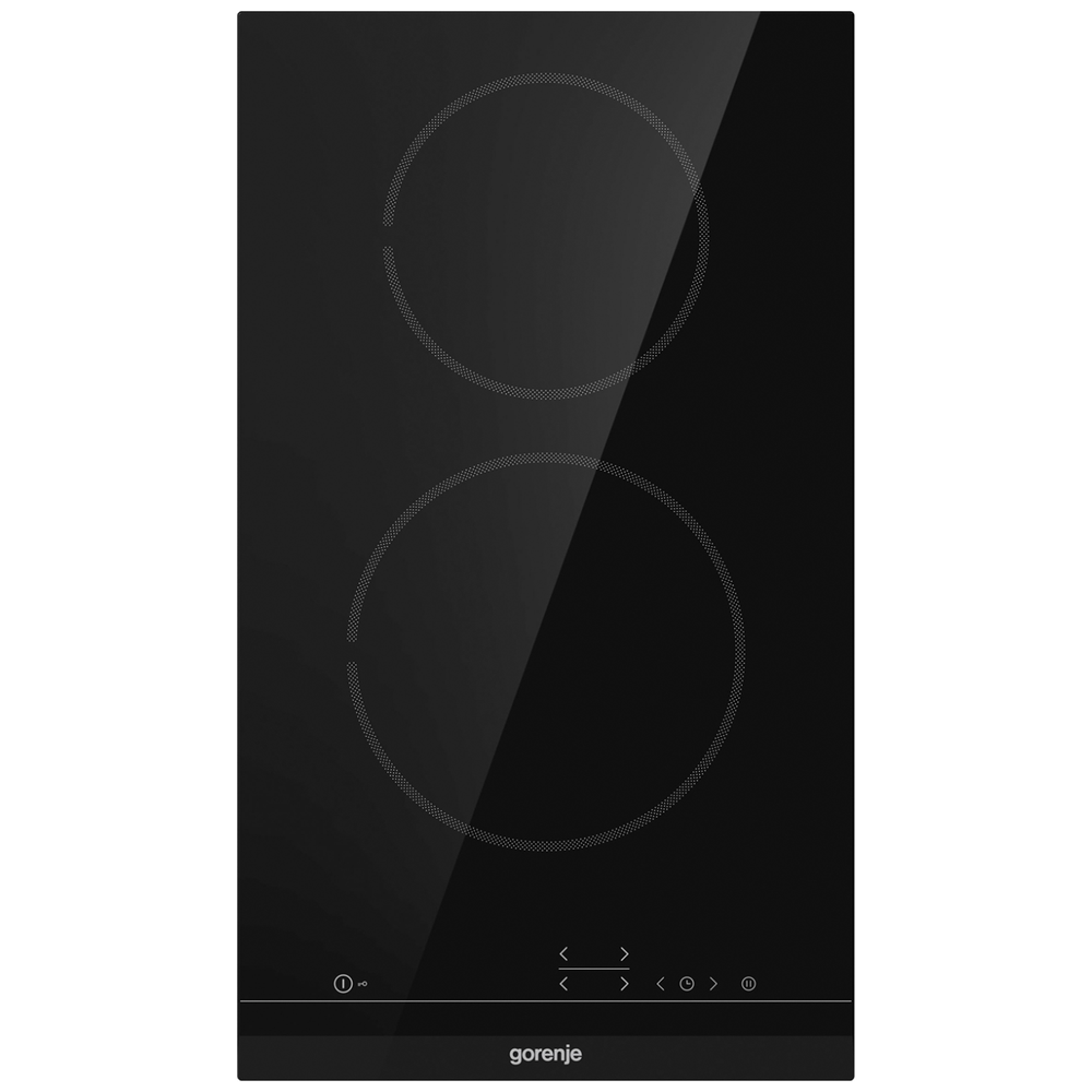 Gorenje Ugradbena staklokeramička ploča za kuhanje, 30 cm, crna - ECT321BCSC slika 1