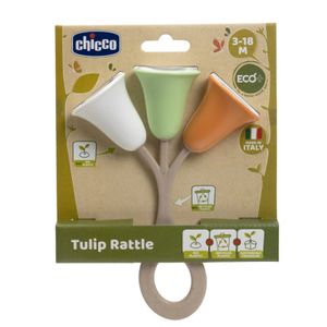 Chicco Zvečka ECO+ Tulip Rattle 3m+ 