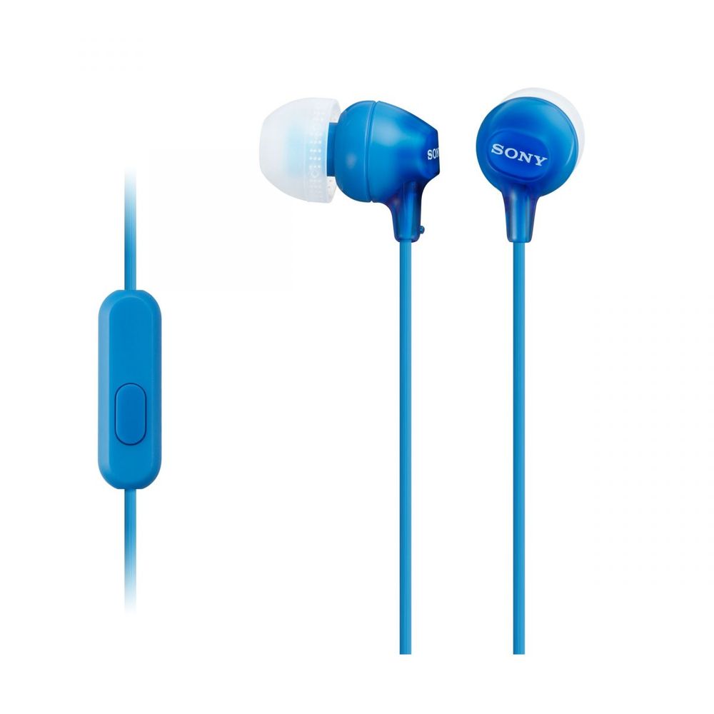 Sony slušalice EX-15 plaveIn-Ear, mikrofon slika 2