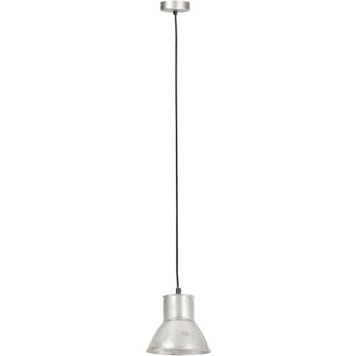 Viseća svjetiljka 25 W srebrna okrugla 17 cm E27 slika 23