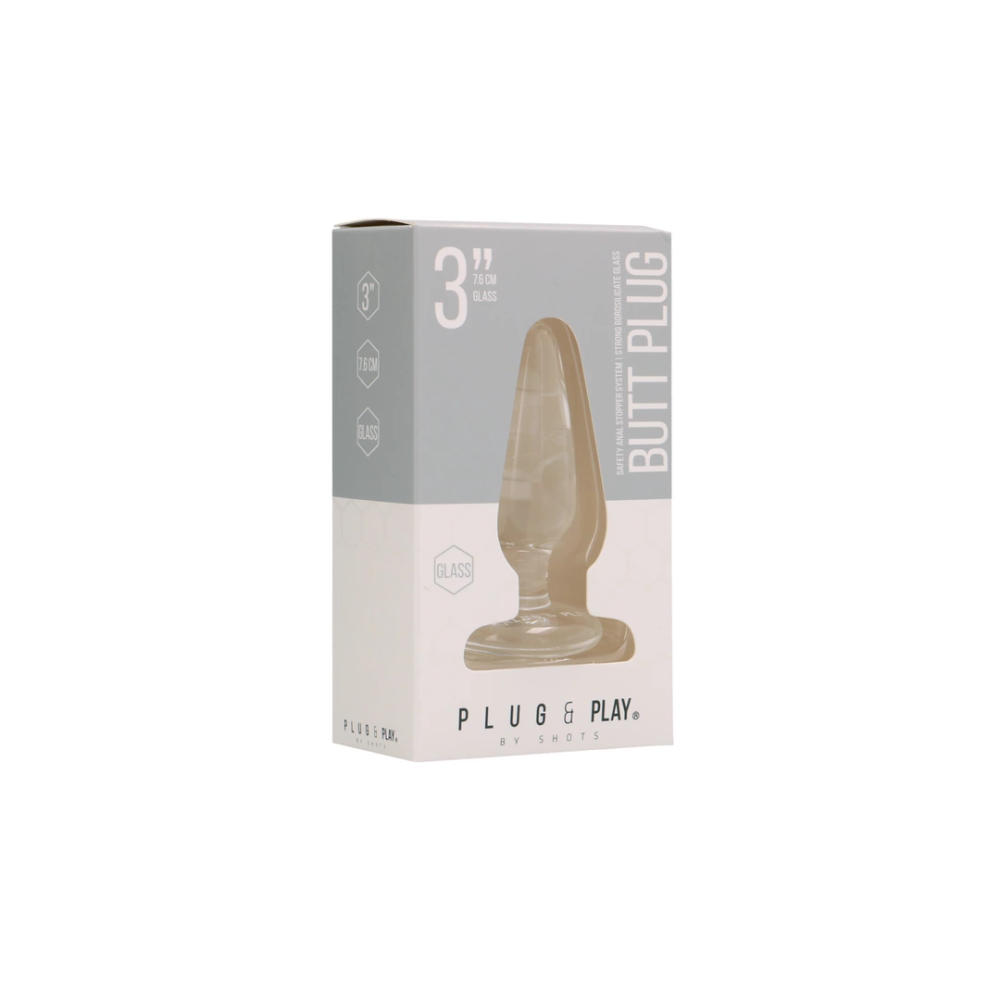 Plug Play by Shots Basic analni čep - 3 / 8 cm slika 3