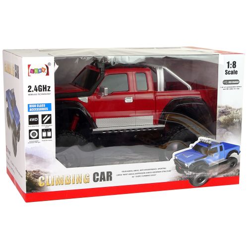 Auto na daljinsko upravljanje R/C 2.4G Climbing Car 1:8 4x4 - crveni slika 8