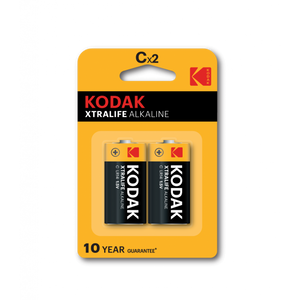 Kodak Alkalne baterije EXTRALIFE C14/2kom