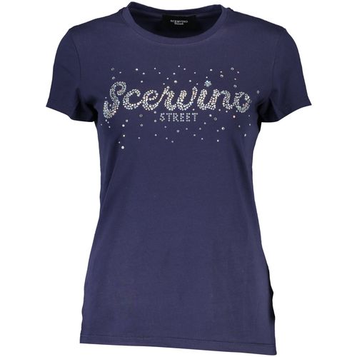 SCERVINO STREET WOMEN'S SHORT SLEEVE T-SHIRT BLUE slika 1