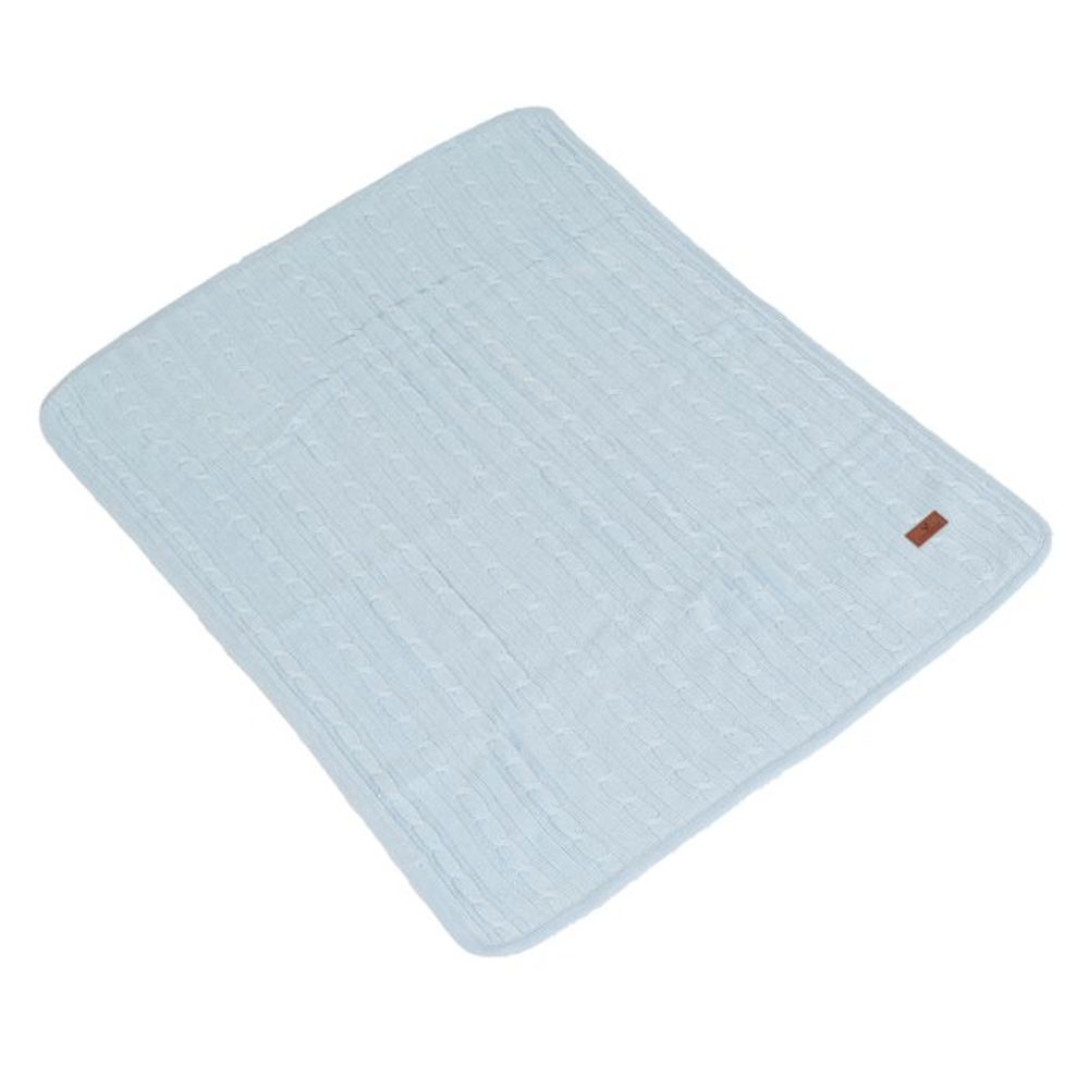 Cangaroo Dekica za bebe Sherpy 75x100cm, Blue slika 2