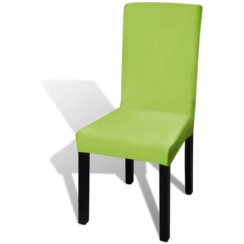 Rastezljive navlake za stolice 6 kom Zelena boja slika 7