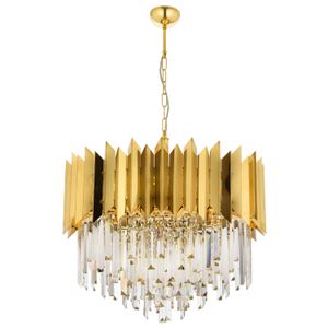 Av-1706-S55 Gold Chandelier