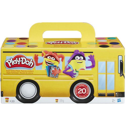 Set plastičnih kutijica plastelina Play-Doh Syper Colour Pack, 20kom slika 2
