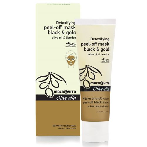 Macrovita Detoxifying Black&Gold Peel-off mask slika 1