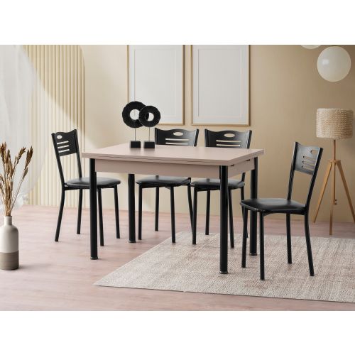 Polo - 1300 Light Mocha Extendable Dining Table slika 1