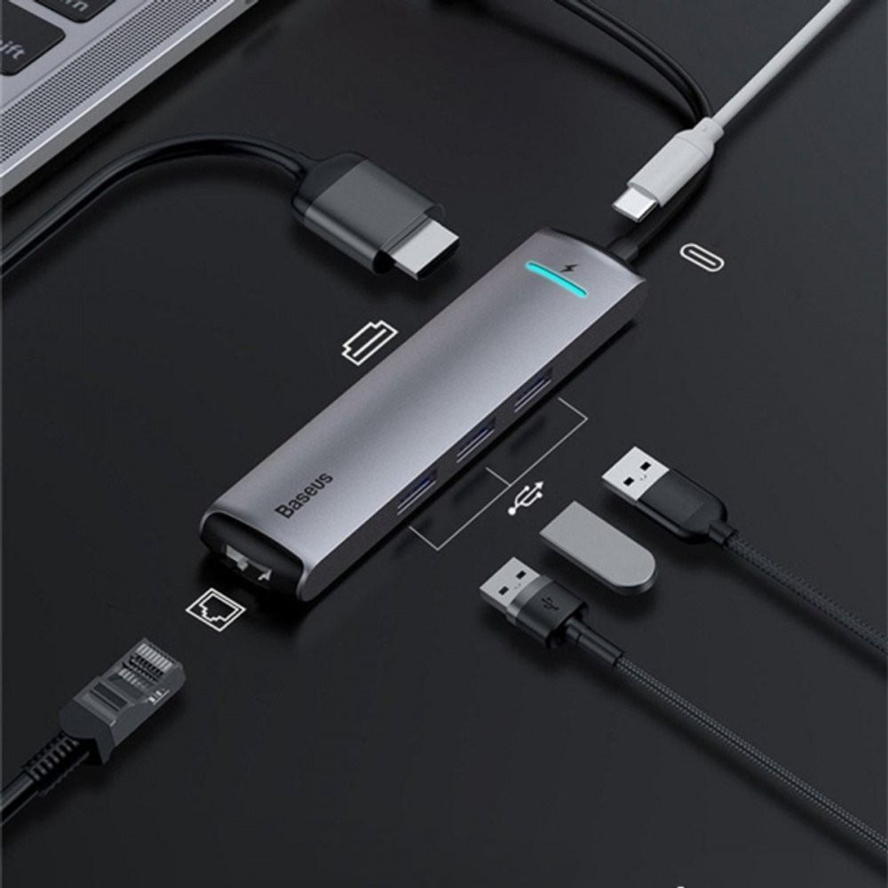 USB Type-C priključna postaja BASEUS 6u1 (docking station) slika 5