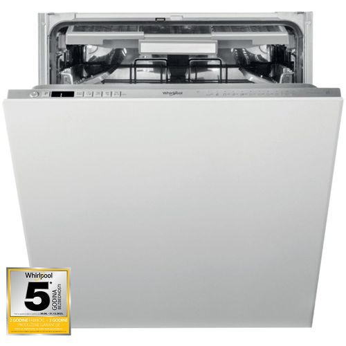 Whirlpool WIO 3T133 PLE potpuno ugradna mašina za pranje sudova, 14 kompleta posuđa, širina 60 cm slika 1