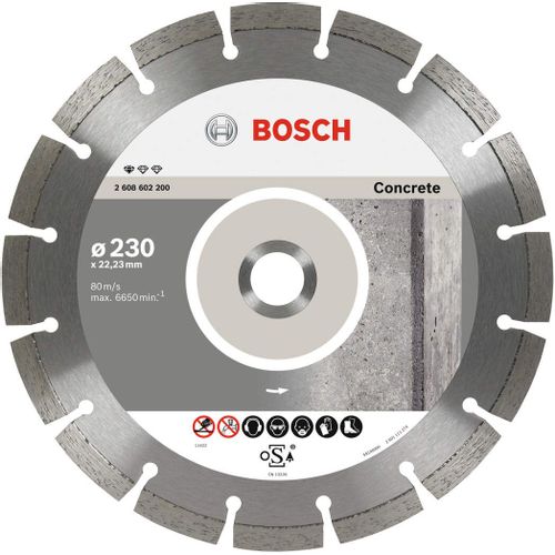 Bosch dijamantska rezna ploča Standard for Concrete  2608603243, 230 x 22,23 x 2,3 x 10 mm, 1 komad slika 1