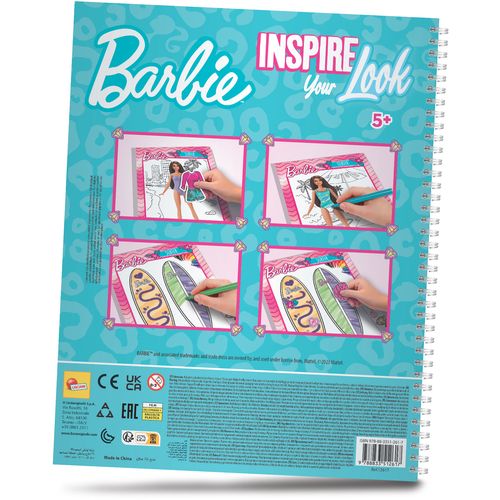 LISCIANI BARBIE kreativna bojanka Inspire your look 12617 slika 4