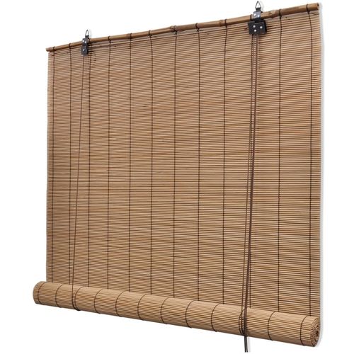 Rolete za zatamnjivanje od bambusa 150x160 cm smeđe slika 23