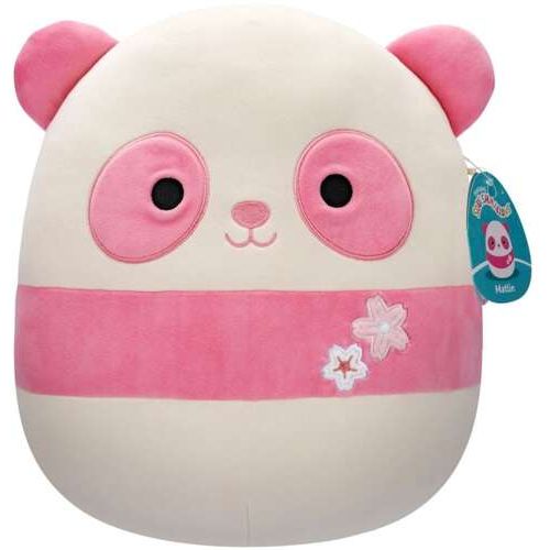 Squishmallows 30cm - matlin - roza panda s trešnjinim cvijetom slika 1