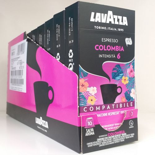 Lavazza nespresso kompatibilne kapsule 100 kom(10x10) XXL  Colombia, 100% Arabica slika 1