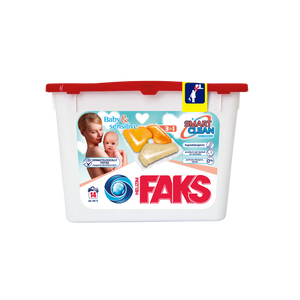 Faks Baby&Sensitive kapsule 3in1 14 komada