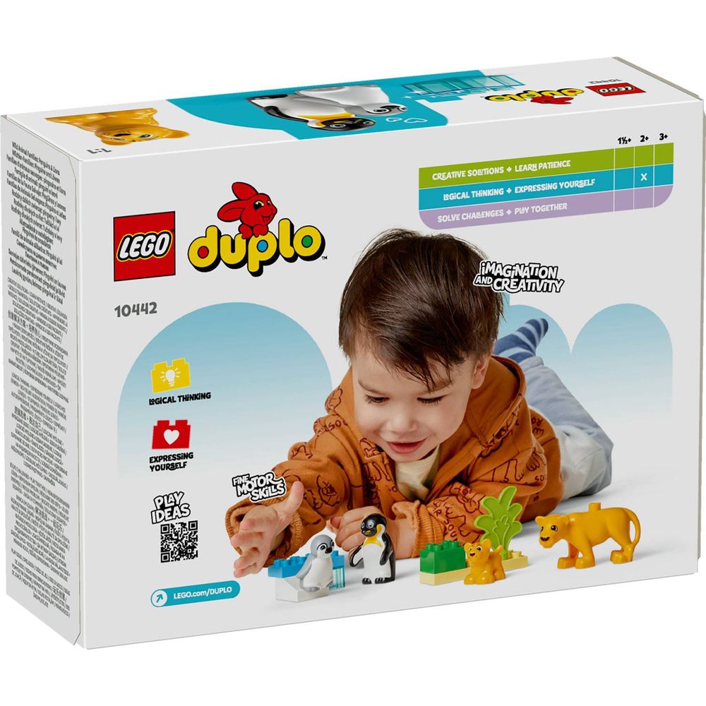 LEGO 10442 Porodica divljih životinja: Pingvini i lavovi slika 6