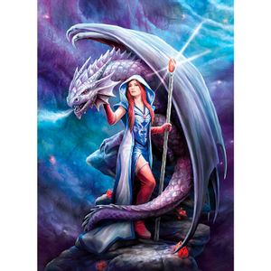 Anne Stokes Dragon Mage Puzzle - 1000 Komada