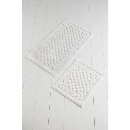 Bambi - Ecru Ecru Bathmat Set (2 Pieces) slika 2