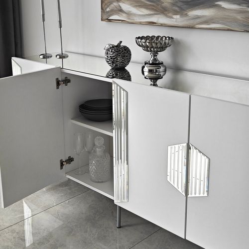 Dubai - White, Silver White
Silver Console slika 6