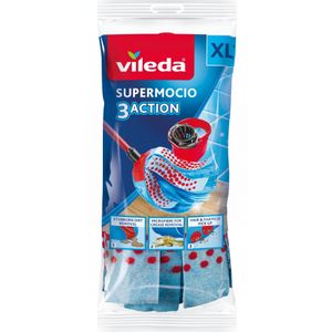 Vileda Super Močo 3-Action Velour 3D Zamjenski Refil