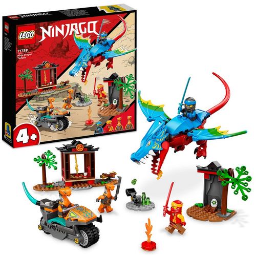 Playset Lego Ninjago Ninja Dragon Temple 161 Dijelovi 71759 slika 1