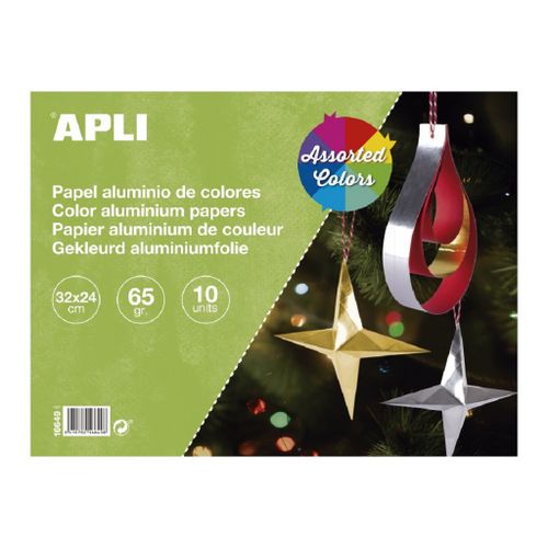 APLI aluminijski papir 320x20mm 7 boja 10l 16649 slika 1