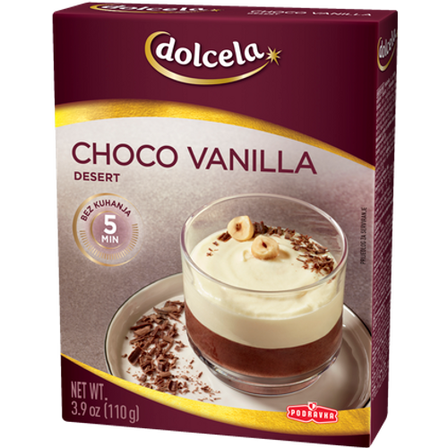Dolcela Premium desert choco vanilla 110 g slika 1