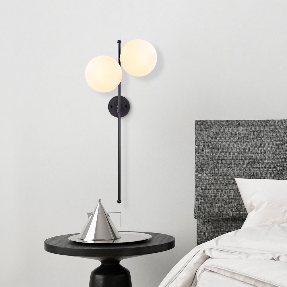 Fazli - 10420 Crna Krem Lampa za Zid slika 2