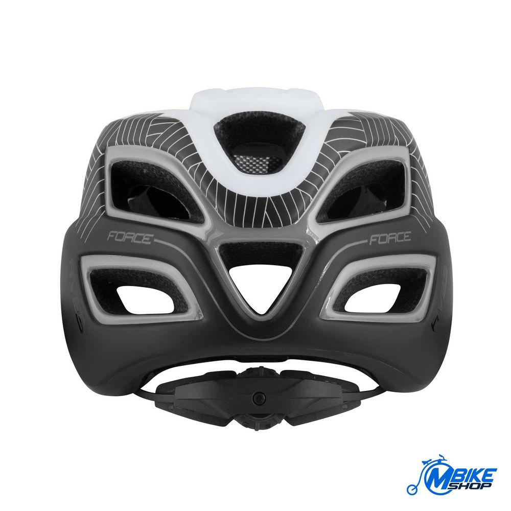 Force Kaciga Aves MTB White/Black Matt S-M slika 3