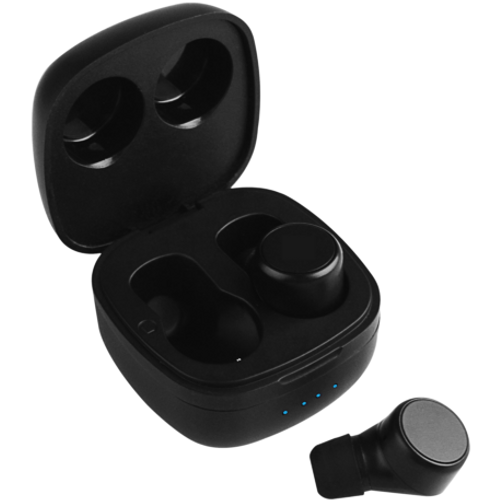STREETZ Slušalice True Wireless TWS-1108 in-ear, s kutijicom za punjenje CRNE slika 2