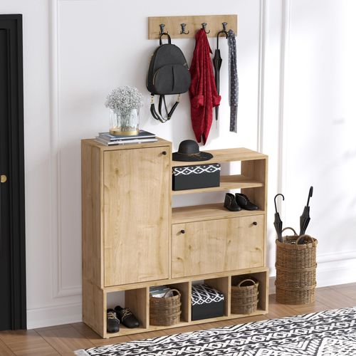 Wess Oak Shoe Cabinet slika 1