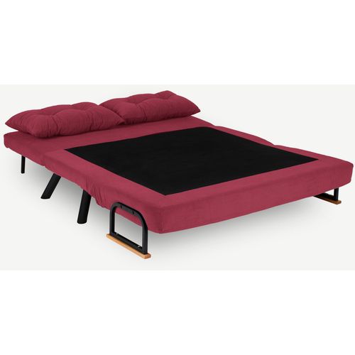 Atelier Del Sofa Dvosjed na razvlačenje, Kesten, Sando 2-Seater - Maroon slika 4