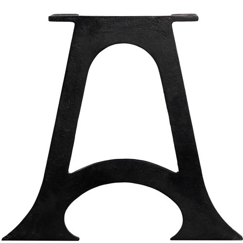Noge za stolić za kavu 2 kom luk i A-okvir od lijevanog željeza slika 50