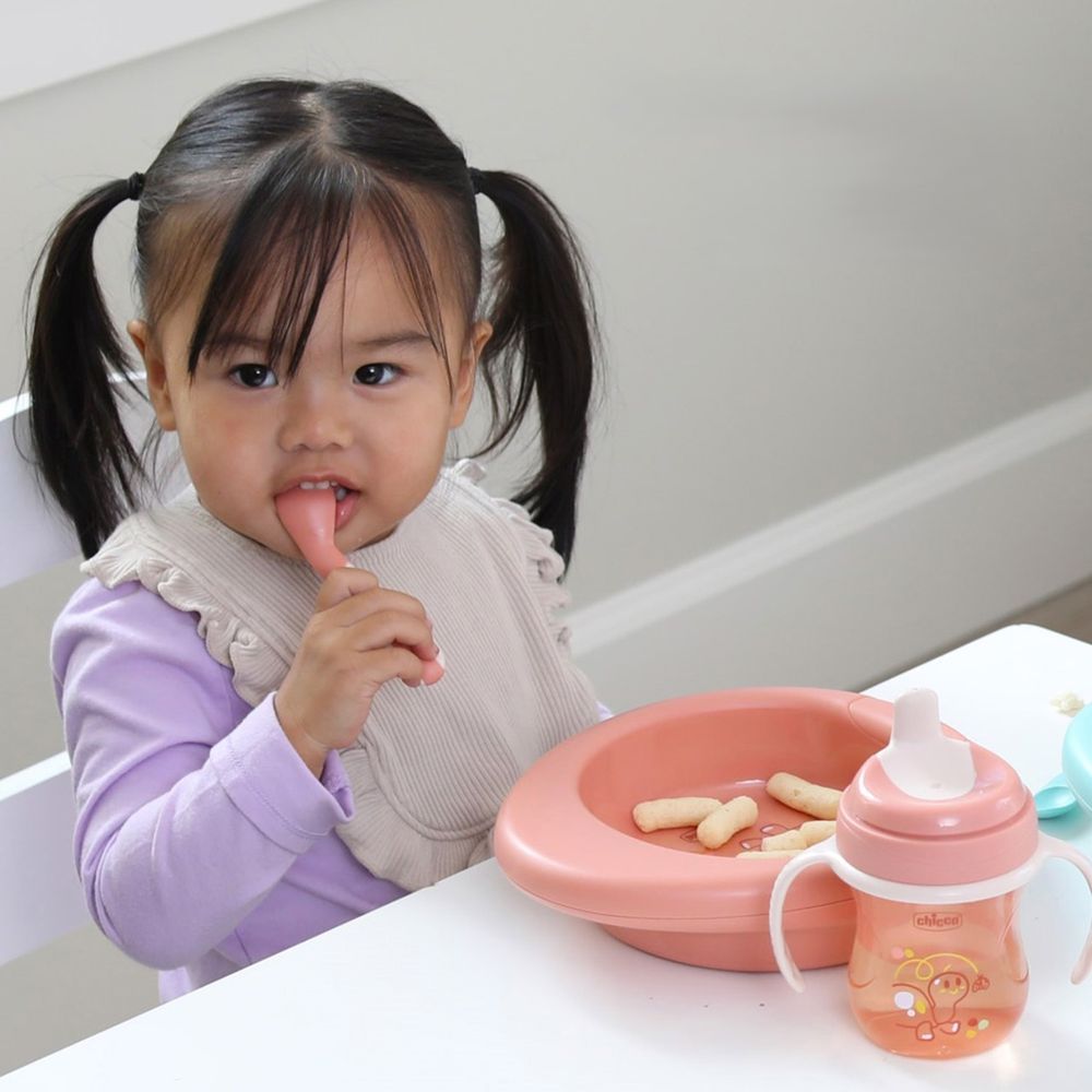 Chicco Kašika za bebe 8m+, Pink slika 4