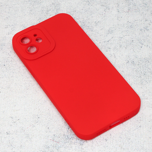 Torbica Silikon Pro Camera za iPhone 12 6.1 crvena slika 1