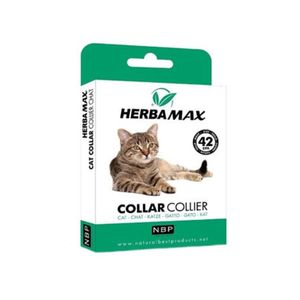 Natural Best Products Herba Max ogrlica za mačke, protiv buha i krpelja, 42 cm