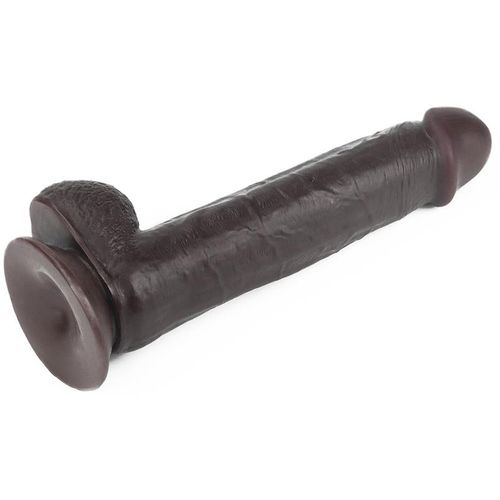 Lovetoy Sliding Skin black dildo 24cm slika 7